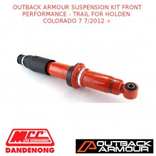 OUTBACK ARMOUR SUSPENSION KIT FRONT TRAIL FITS HOLDEN COLORADO 7 7/2012 +